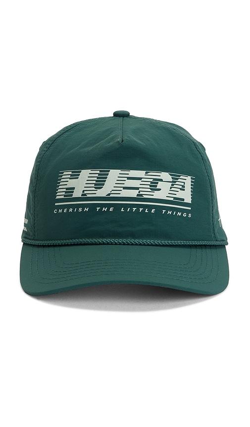 Huega House Tidal Nylon Hat in Green by HUEGA HOUSE