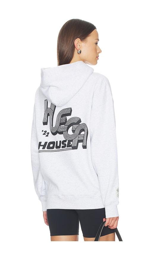Huega House Track Hoodie in Grey by HUEGA HOUSE