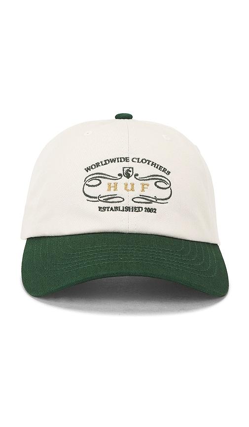 HUF Worldwide Clothiers 6-panel Hat in Green by HUF