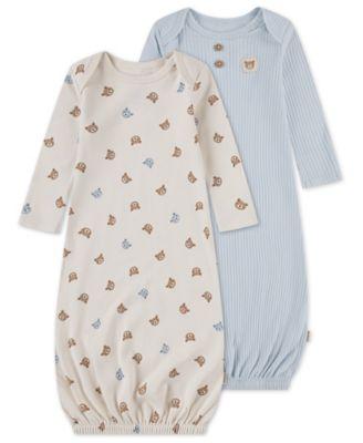 Babywear Baby Boys' and Baby Girls' Long-Sleeve Sleeper Gown, 2-Pack Set by HUGGIES