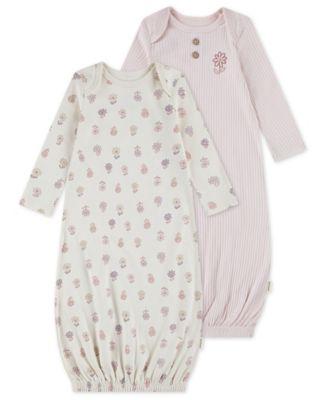 Babywear Baby Boys' and Baby Girls' Long-Sleeve Sleeper Gown, 2-Pack Set by HUGGIES