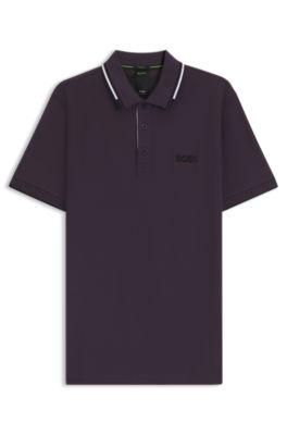 Active Paddy regular-fit polo shirt in quick-dry stretch pique by HUGO BOSS