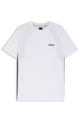 Active Quick-dry slim-fit T-shirt with four-way stretch by HUGO BOSS