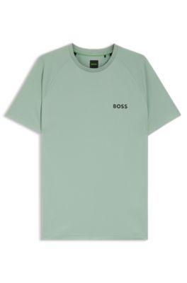 Active Quick-dry slim-fit T-shirt with four-way stretch by HUGO BOSS