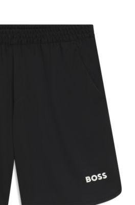 Active Stretch shorts in quick-dry fabric by HUGO BOSS