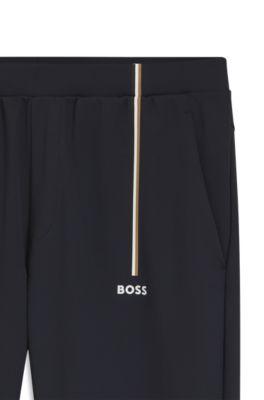 Active track pants in thermoregulating stretch gabardine by HUGO BOSS