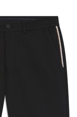 Active water-repellent shorts with four-way stretch by HUGO BOSS