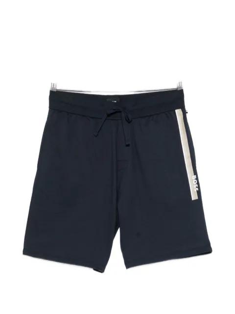 Authentic logo-print drawstring shorts by HUGO BOSS