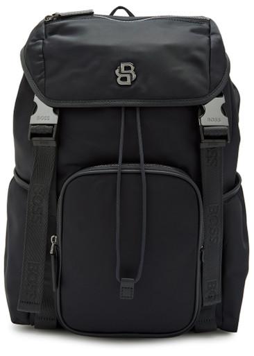 B-Icon nylon backpack by HUGO BOSS