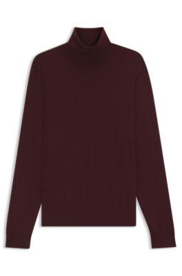 BECKHAM x BOSS rollneck sweater in cashmere by HUGO BOSS