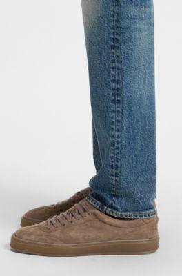 BECKHAM x BOSS suede trainers by HUGO BOSS