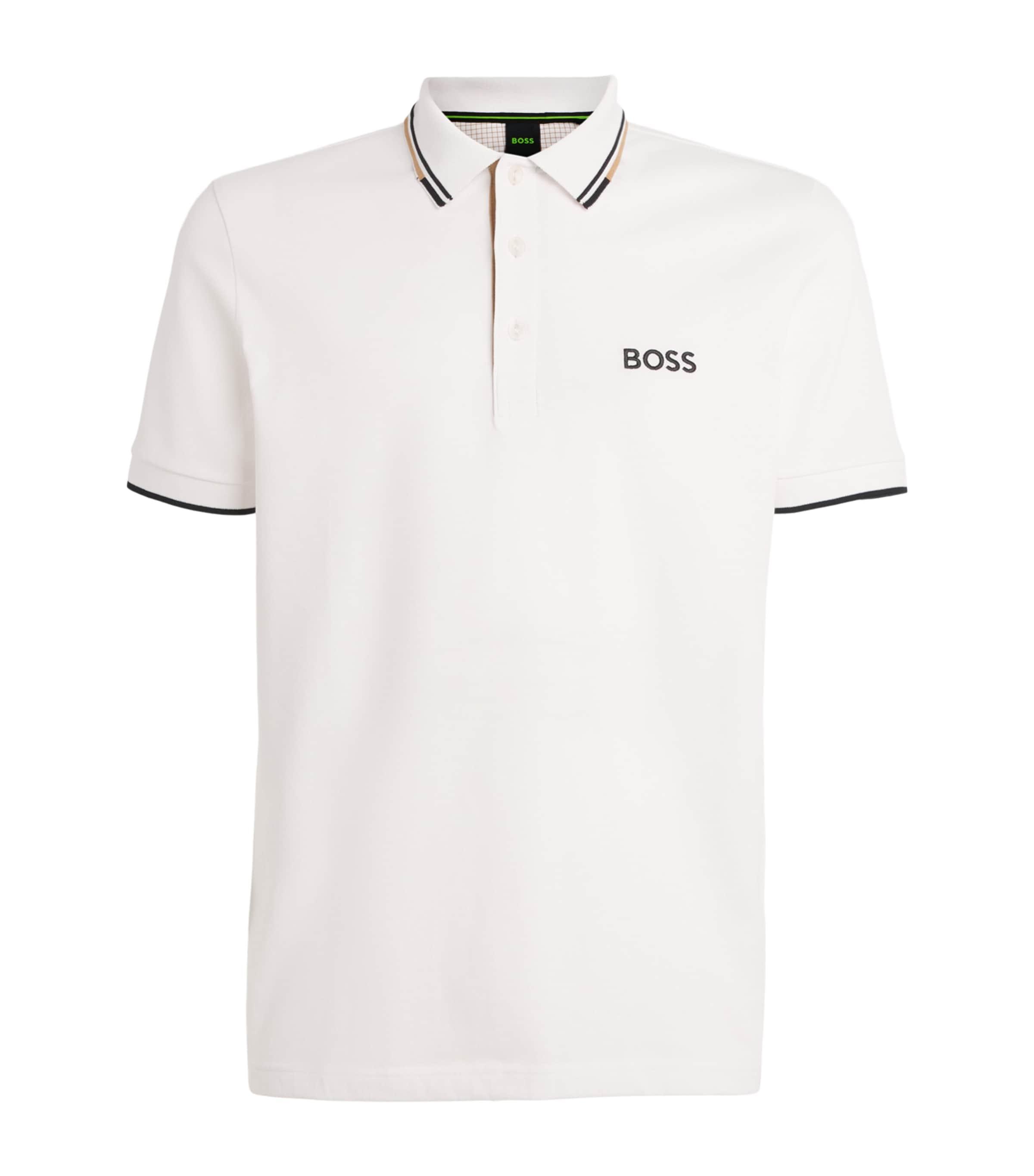 BOSS Cotton-Blend Paddy Polo Shirt by HUGO BOSS