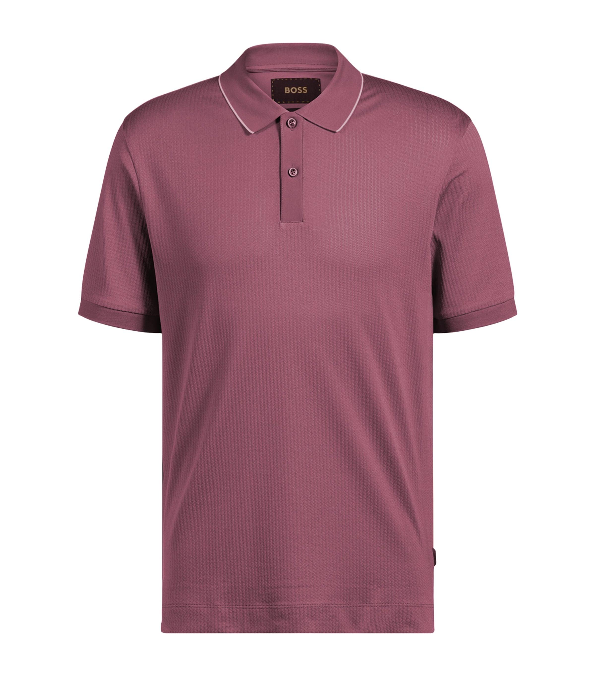 BOSS Cotton-Silk Polo Shirt by HUGO BOSS