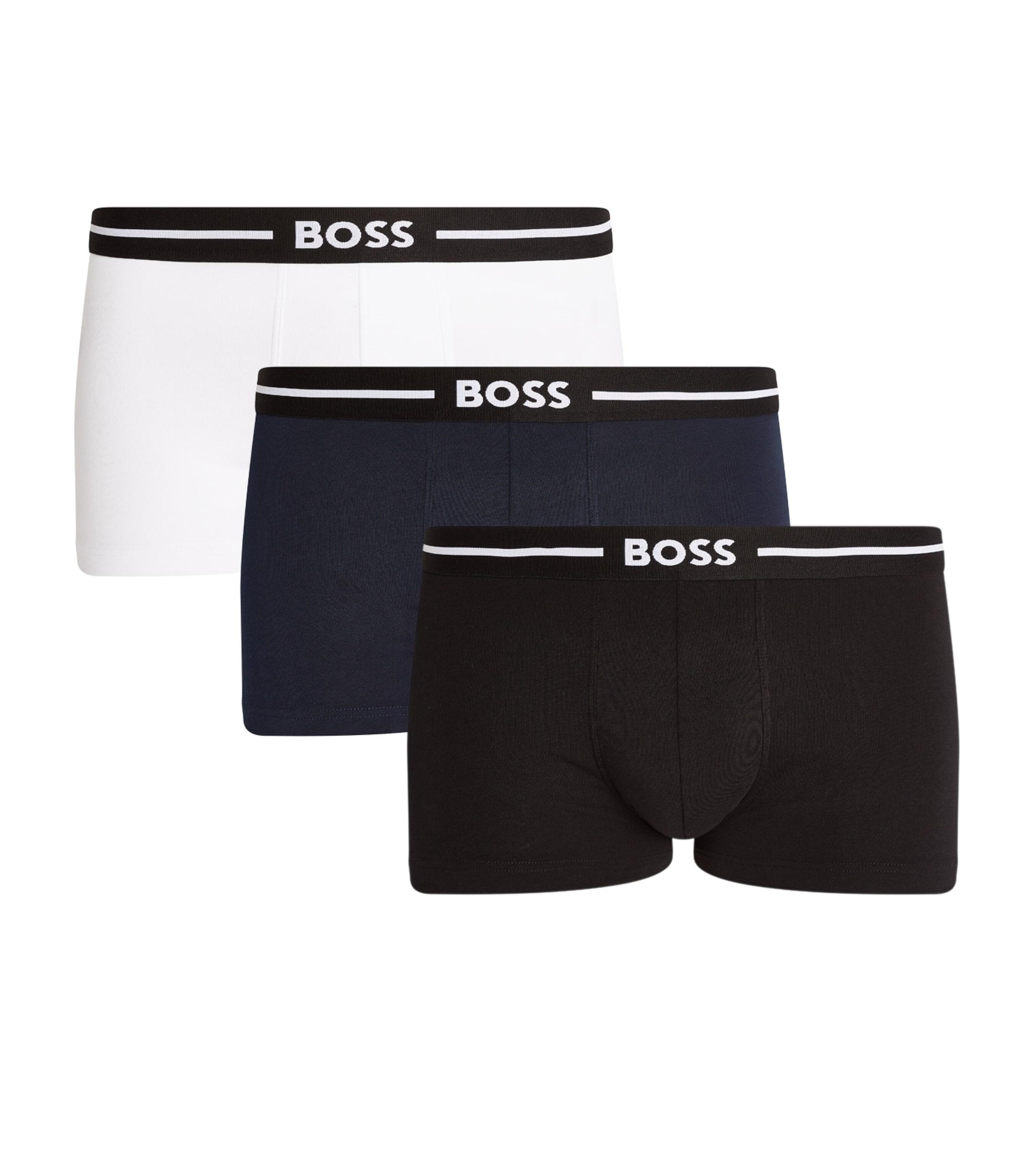 BOSS Logo Trunks (Pack of 3) by HUGO BOSS