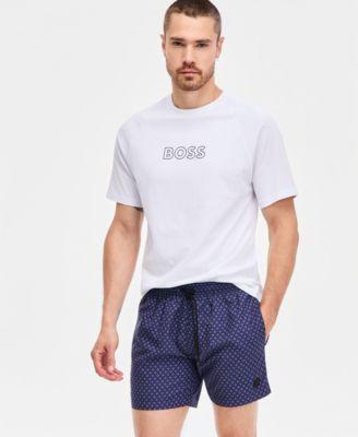 BOSS Men's Printed Dots 5" Swim Trunks by HUGO BOSS