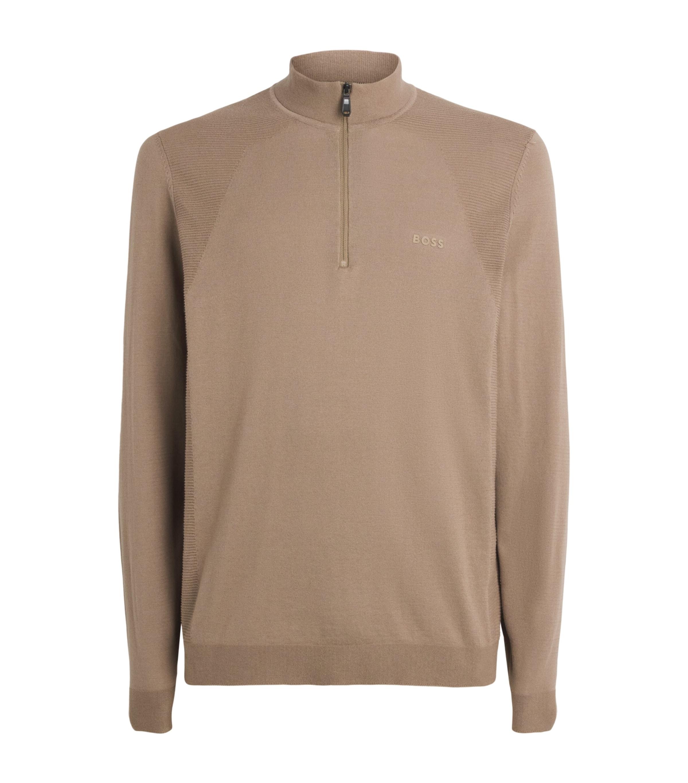 BOSS Momentum Lite Quarter-Zip Sweatshirt by HUGO BOSS
