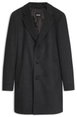 BOSS ONE slim-fit coat in wool and cashmere by HUGO BOSS BOSS ONE slim-fit coat in wool and cashmere by HUGO BOSS