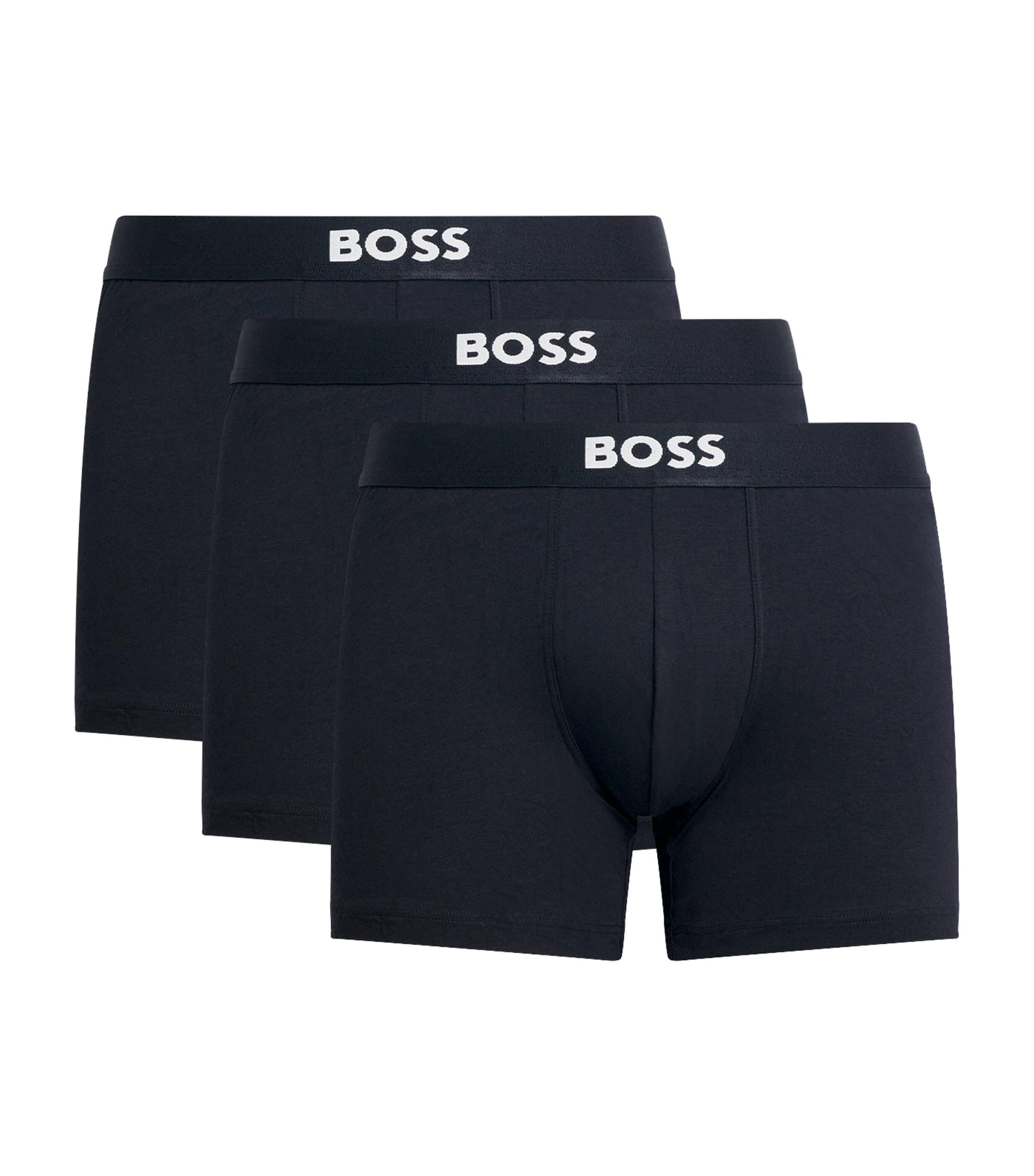 BOSS Organic Cotton Stretch Boxer Briefs (Pack of 3) by HUGO BOSS