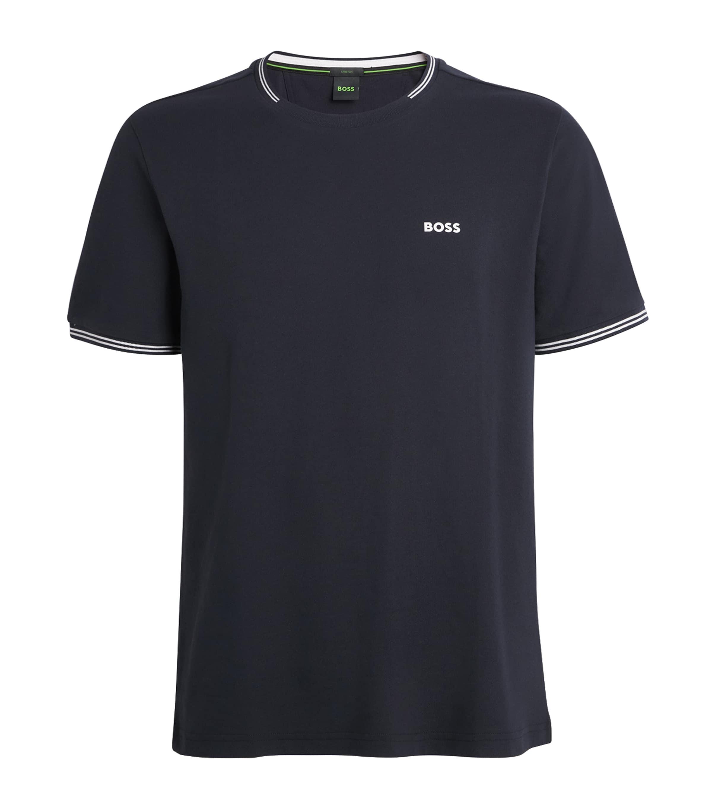 BOSS Stretch-Cotton Logo T-Shirt by HUGO BOSS