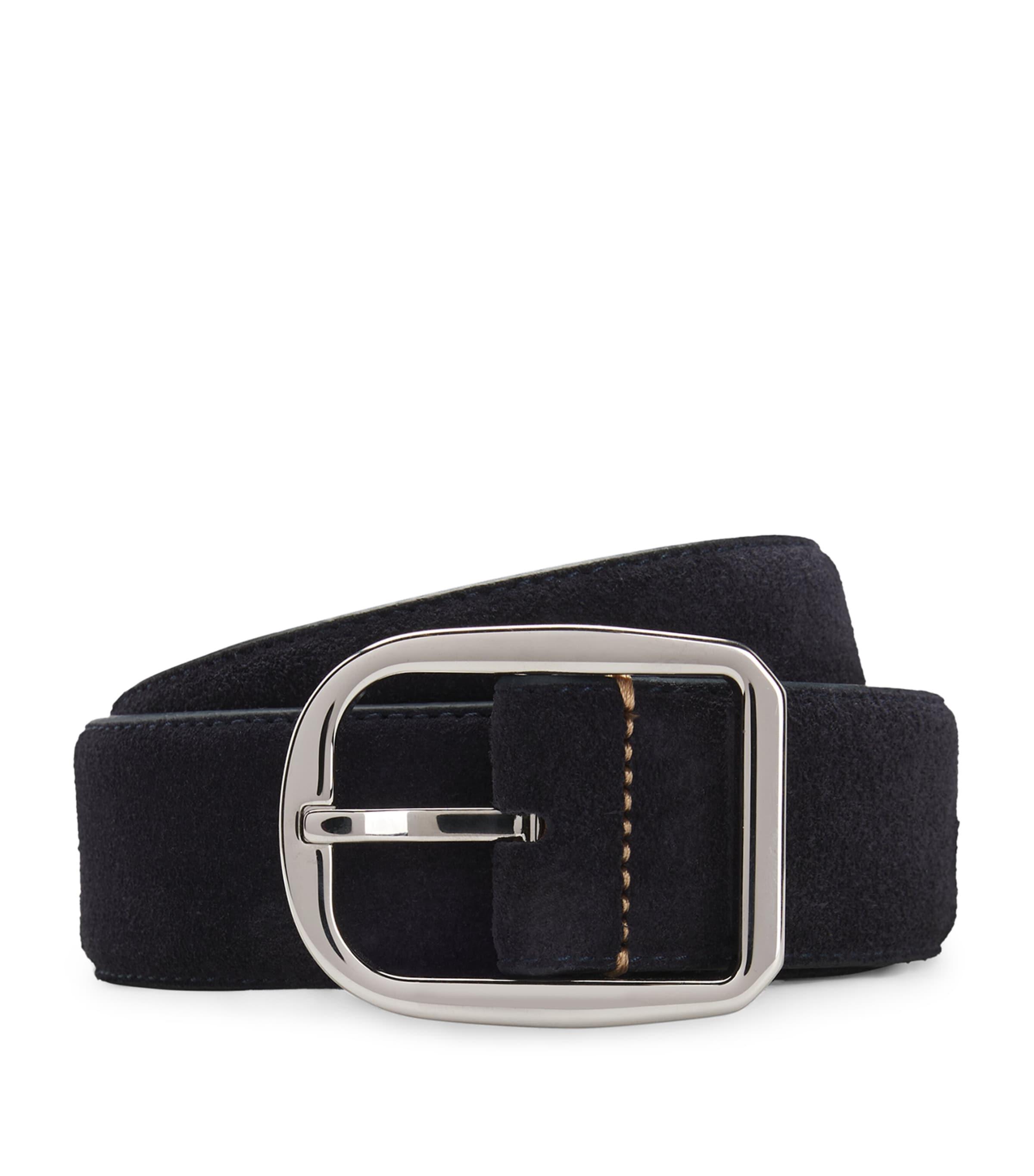 BOSS Suede Logan Belt by HUGO BOSS