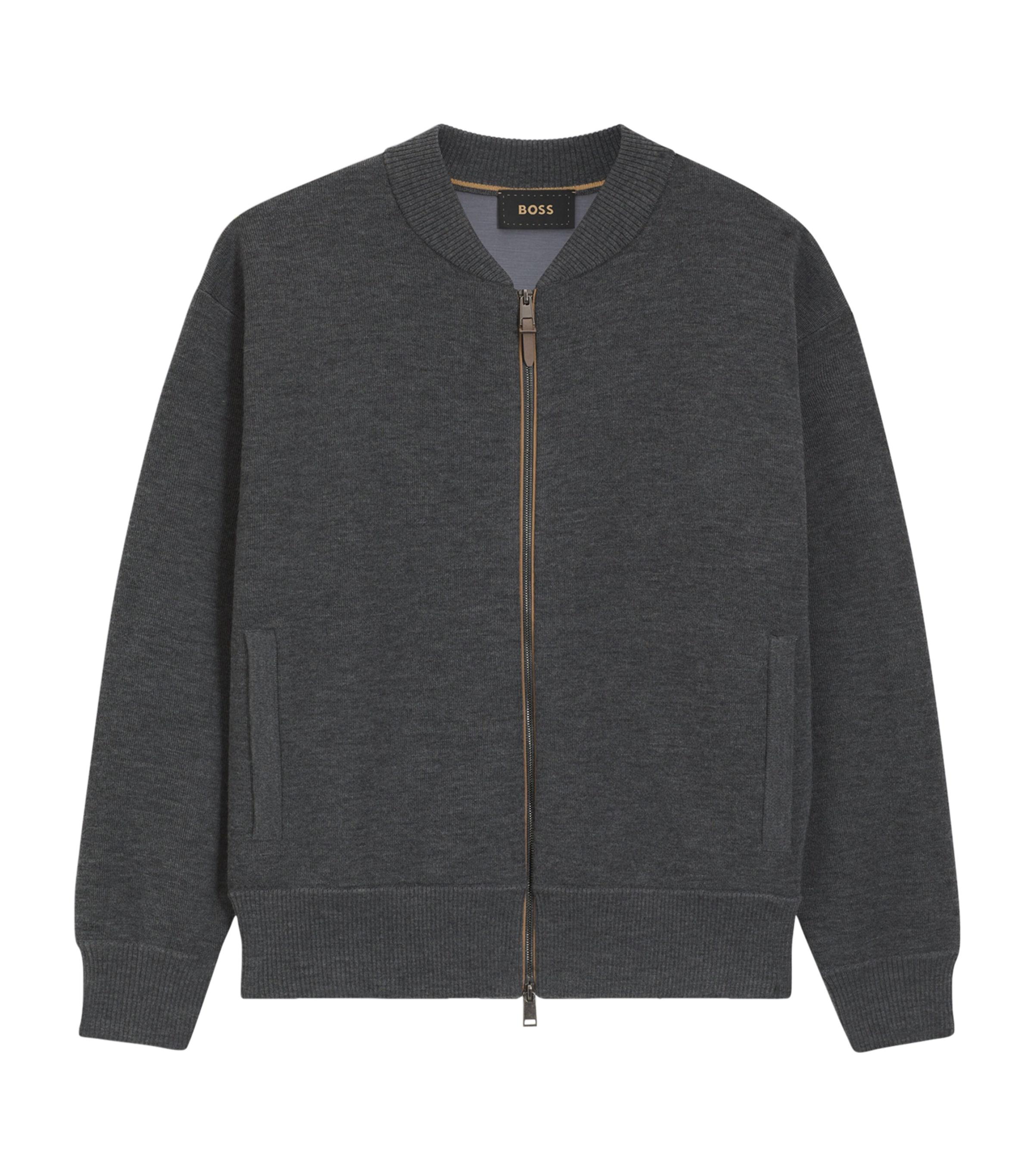 BOSS Wool-Blend Bomber Jacket by HUGO BOSS