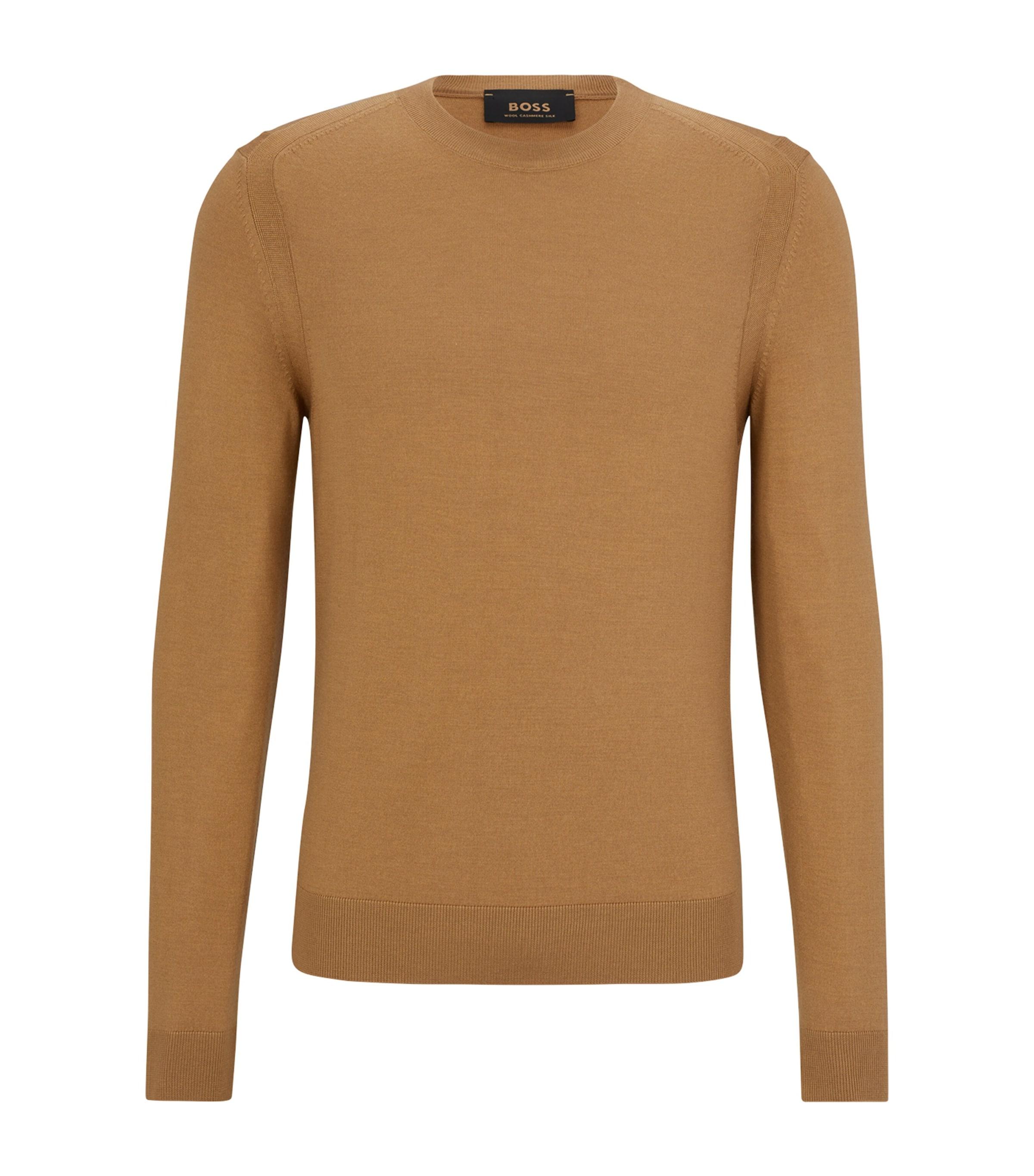 BOSS Wool-Silk-Cashmere Sweater by HUGO BOSS
