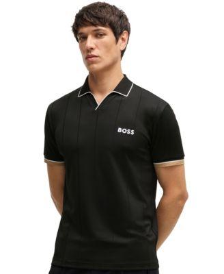 BOSS by Men’s Four-Way Stretch Active Slim-Fit Polo by HUGO BOSS BOSS by Men’s Four-Way Stretch Active Slim-Fit Polo by HUGO BOSS
