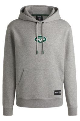 BOSS x NFL interlock hoodie with special branding by HUGO BOSS