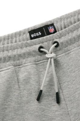 BOSS x NFL signature-tape tracksuit bottoms with special branding by HUGO BOSS
