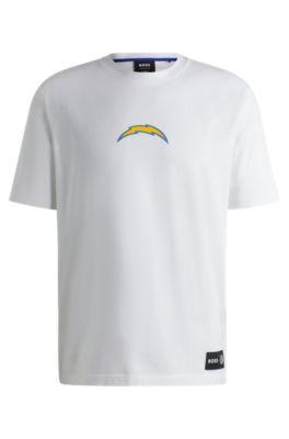 BOSS x NFL stretch-cotton T-shirt with special branding by HUGO BOSS