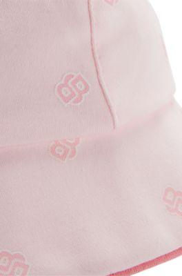 Baby hat with Double B monograms by HUGO BOSS