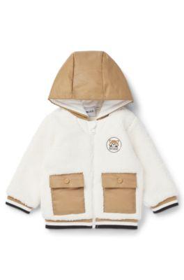 Baby tracksuit with red-panda logo badge by HUGO BOSS