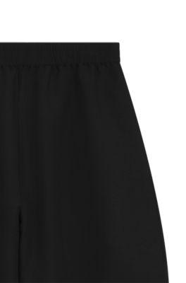 Balloon-leg trousers with elasticated waist by HUGO BOSS