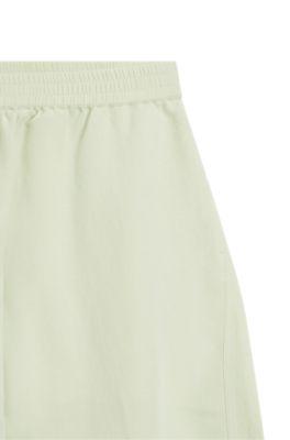 Balloon-leg trousers with elasticated waist by HUGO BOSS