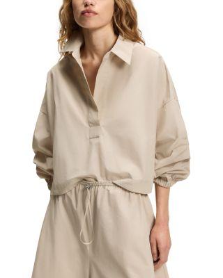 Batefa Collared Top by HUGO BOSS