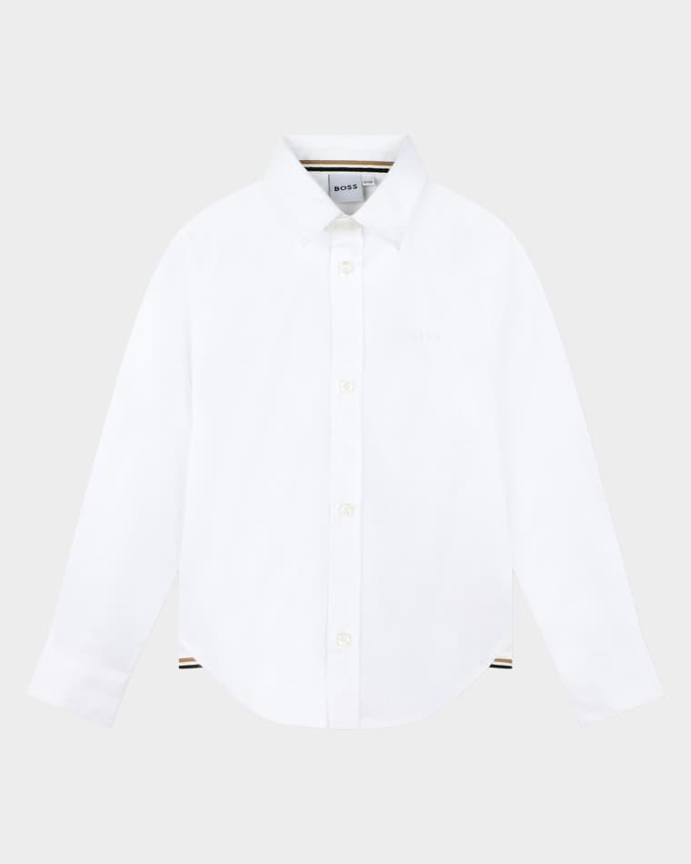 Boy's Classic Button Down Shirt, Size 8-16 by HUGO BOSS