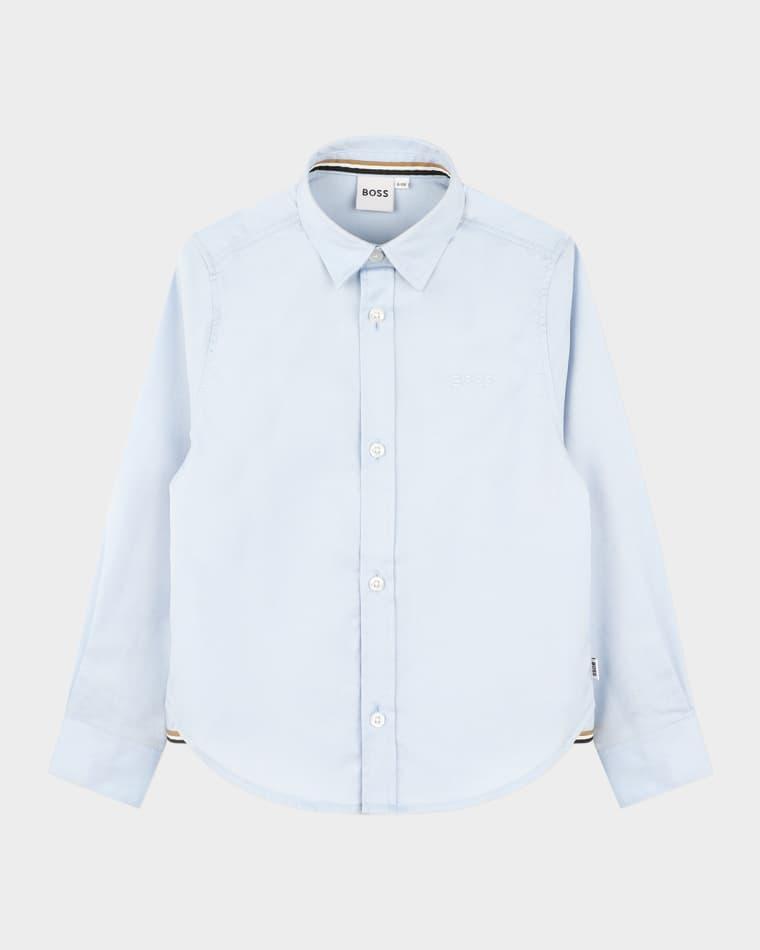 Boy's Classic Button Down Shirt, Size 8-16 by HUGO BOSS