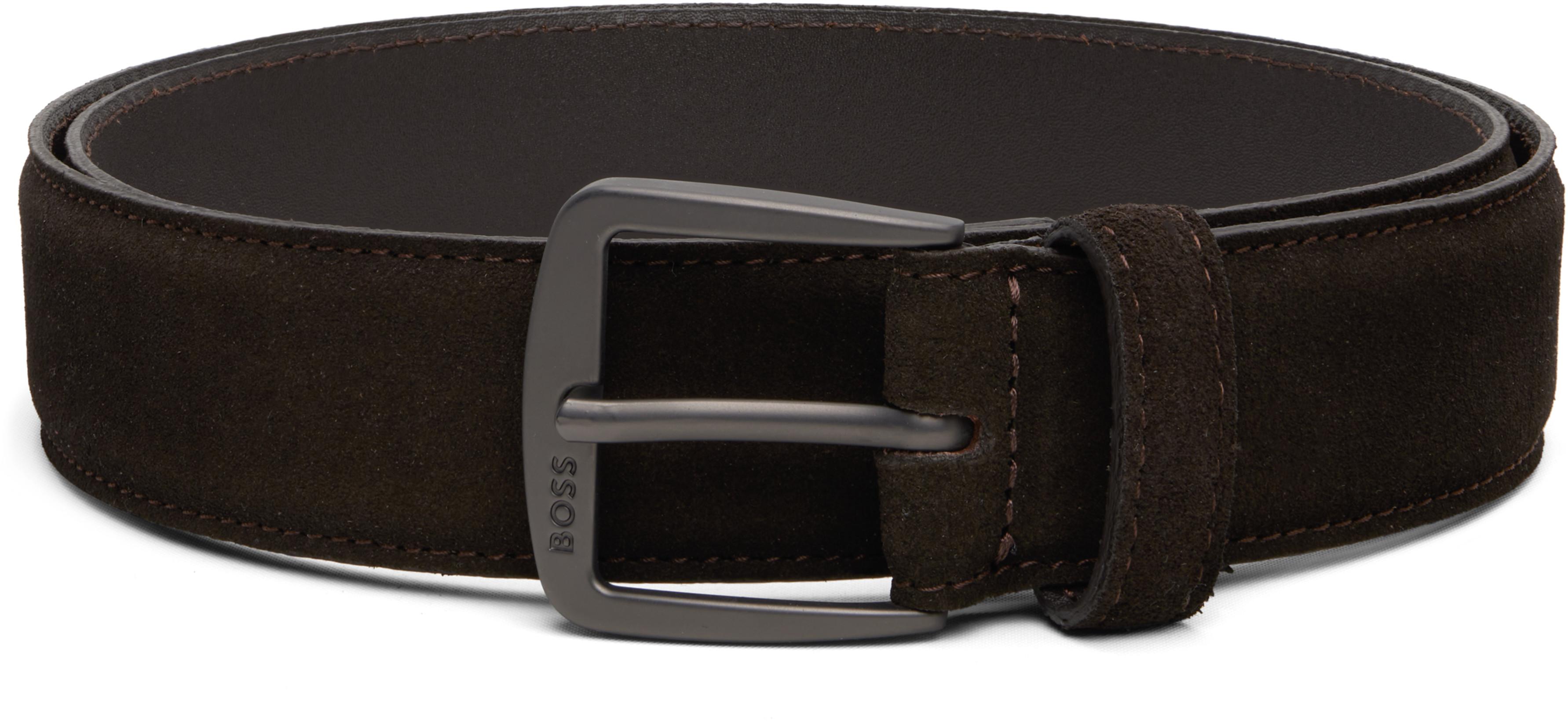 Brown Pin-Buckle Belt by HUGO BOSS