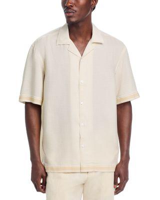 C-Lars Camp Collar Casual Button Shirt by HUGO BOSS