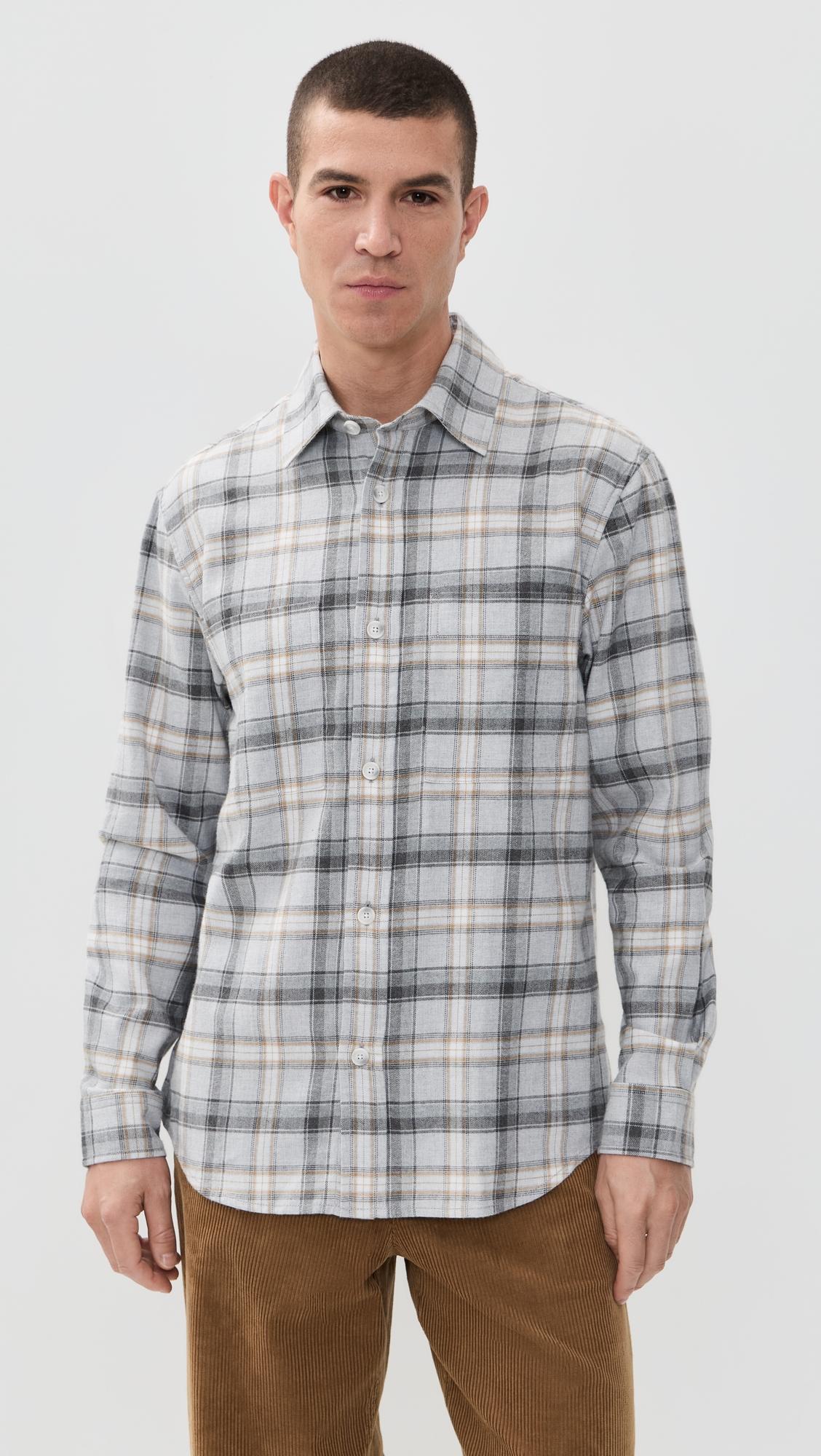 C-Owen Flannel Button Down Shirt by HUGO BOSS