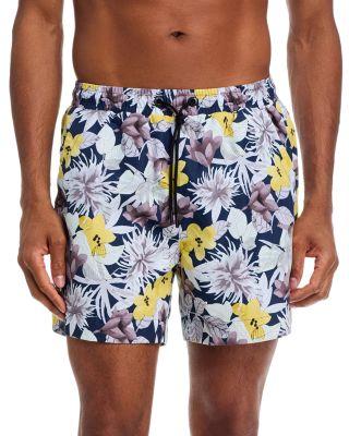 Calala 5" Floral Swim Shorts by HUGO BOSS