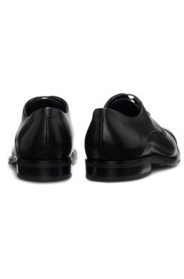Cap-toe Derby shoes in leather by HUGO BOSS