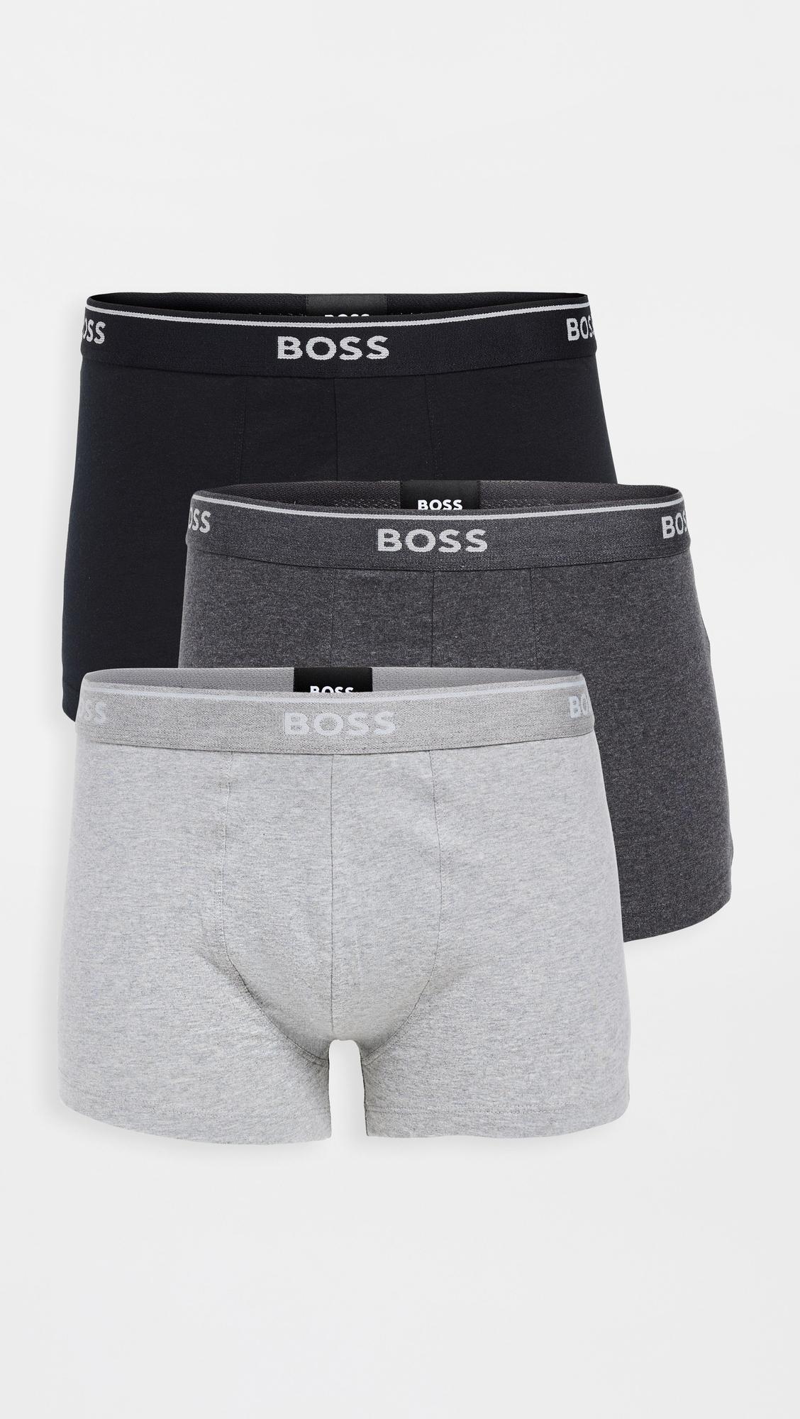 Classic Cotton 3 Pack Trunks by HUGO BOSS