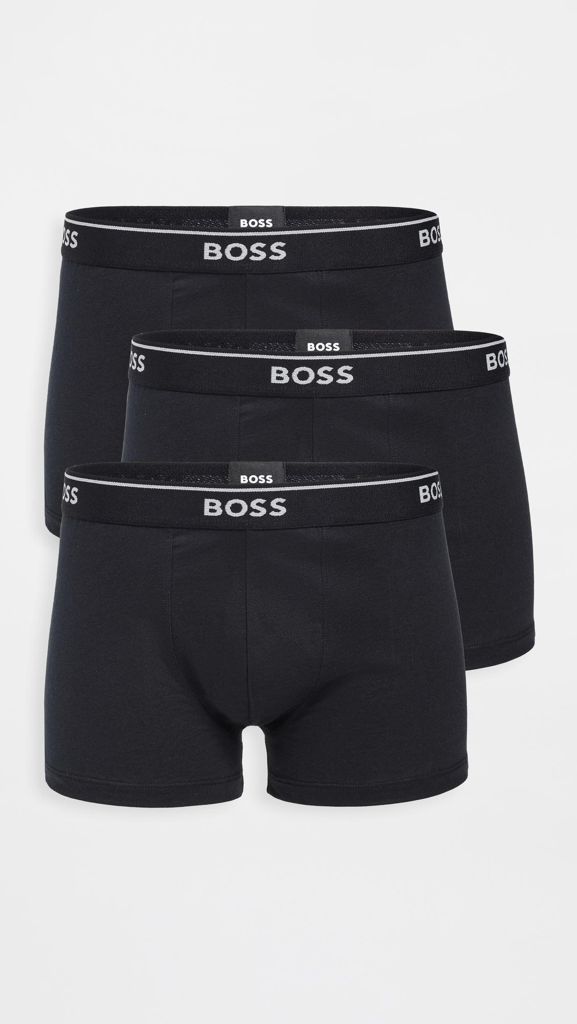 Classic Cotton 3 Pack Trunks by HUGO BOSS