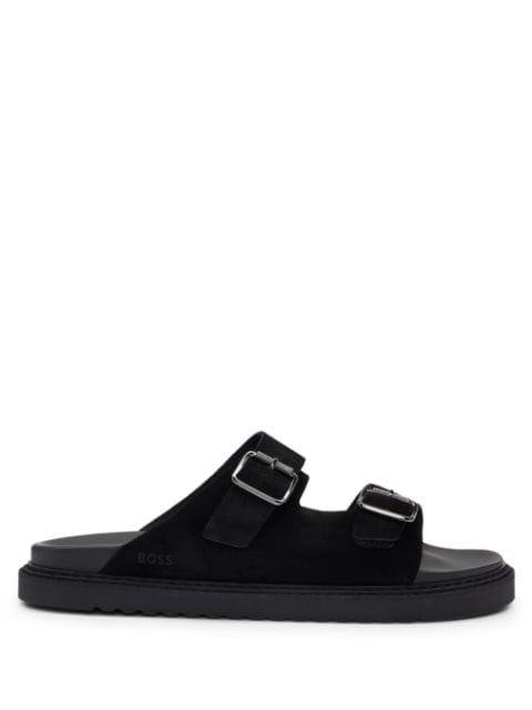 Cliff suede slides by HUGO BOSS