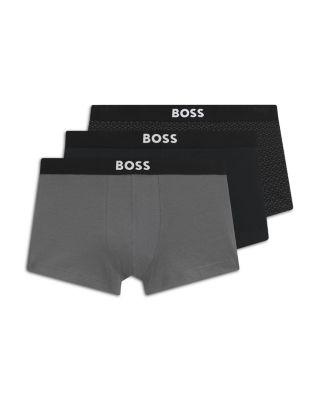 Cotton Blend Boxer Trunks by HUGO BOSS