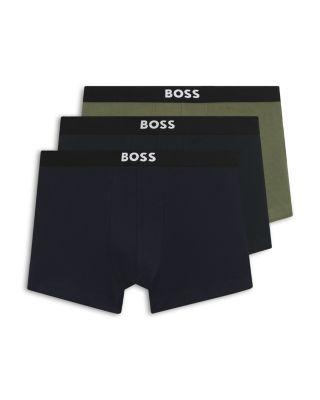 Cotton Blend Boxer Trunks by HUGO BOSS