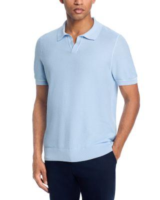 Cotton Blend Knit Polo by HUGO BOSS