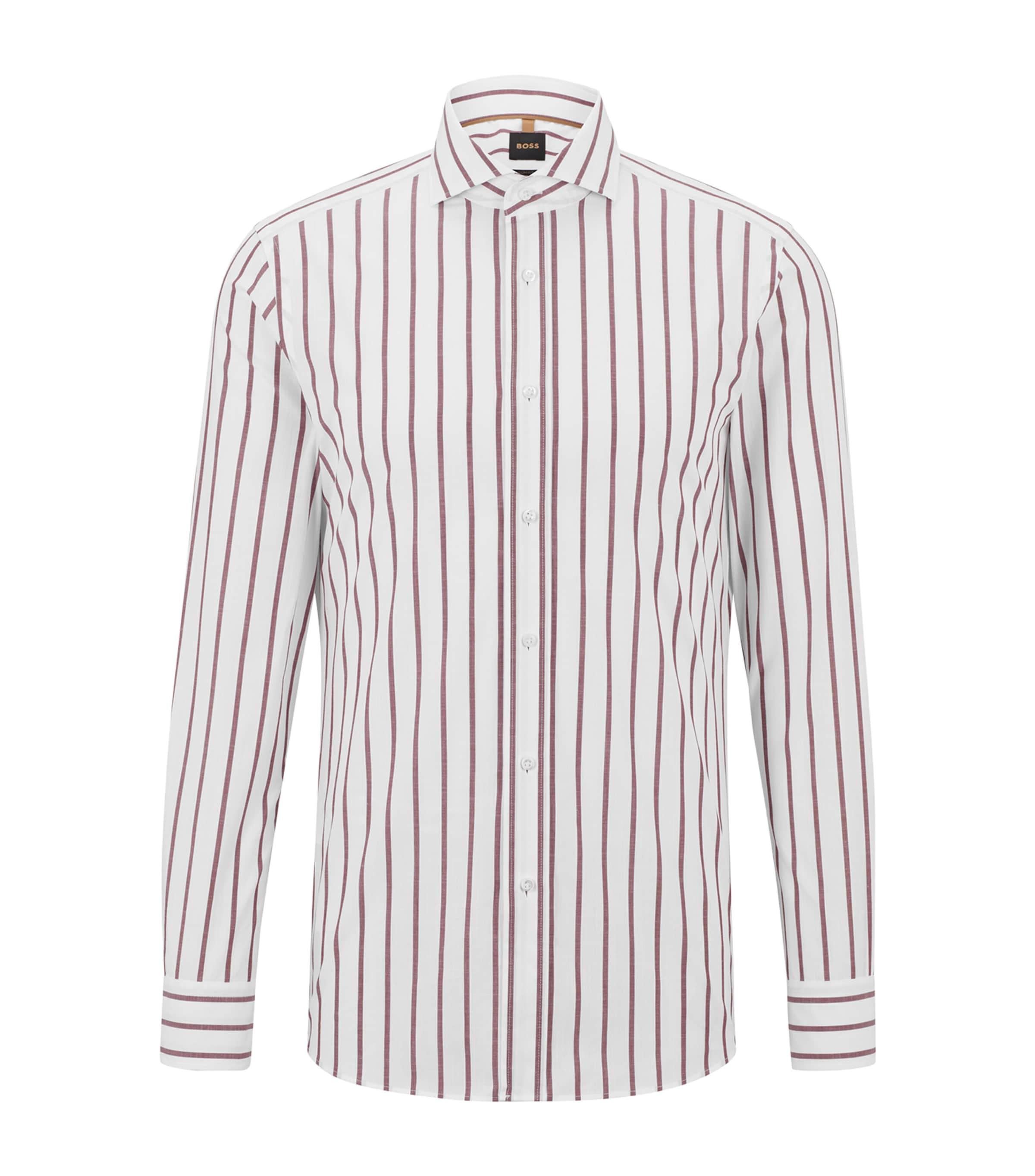 Cotton Striped Shirt by HUGO BOSS
