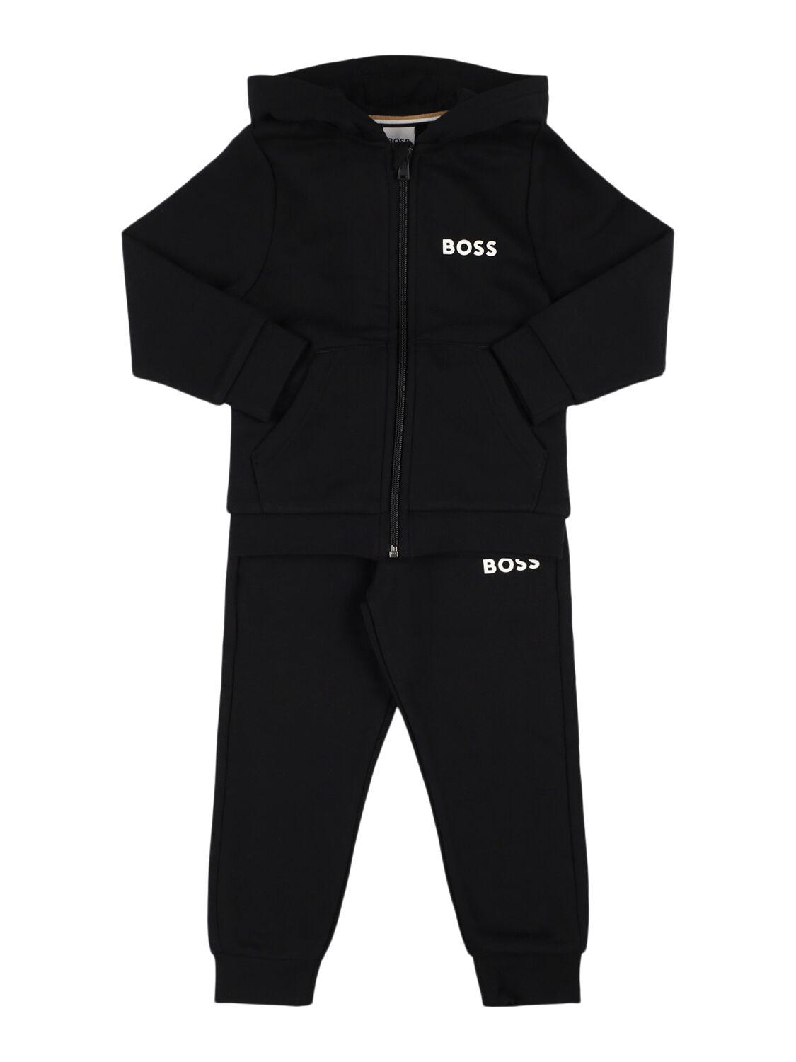 Cotton Sweatshirt & Pants by HUGO BOSS